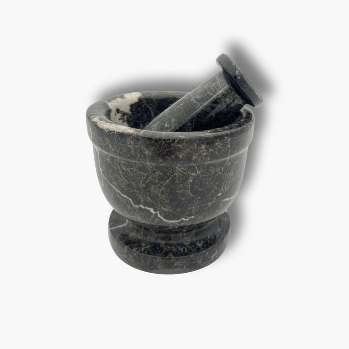 Midnight Stone Mortar & Pestle